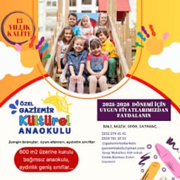 Gaziemir Kültürel Anaokulu - Photo