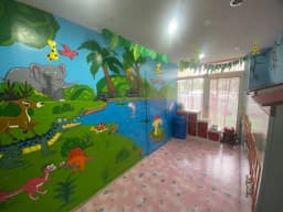 Masal Treni Anaokulu - Fotoğraf