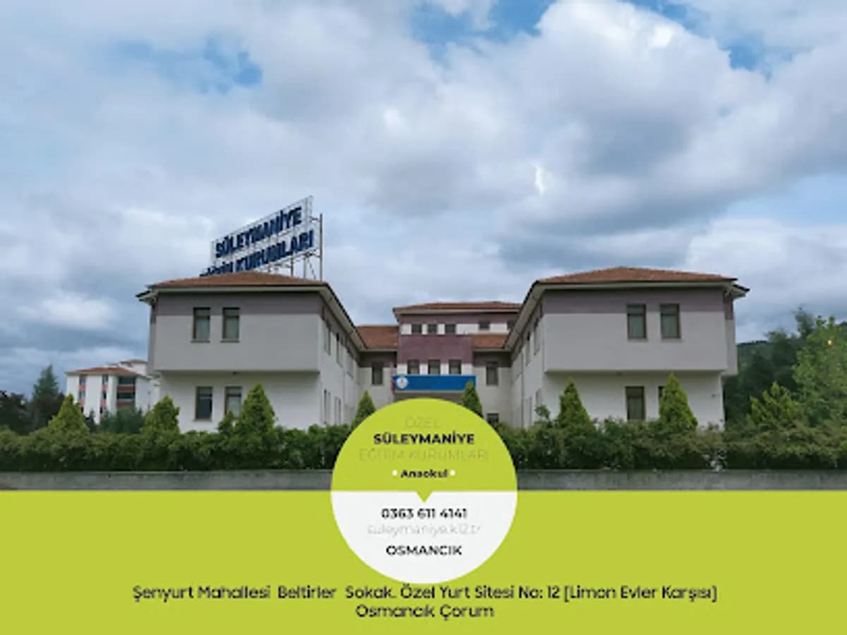 Özel Osmancık Süleymaniye Anaokulu Kreş - Photo