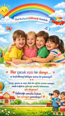 Özel Kirklareli̇ Gökkuşaği Anaokulu - Fotoğraf