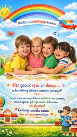 Özel Kirklareli̇ Gökkuşaği Anaokulu - Fotoğraf