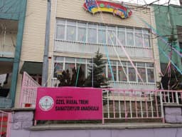 Masal Treni Anaokulu - Fotoğraf