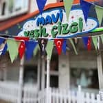 Mavi Yeşil Çizgi Kreş ve Anaokulu